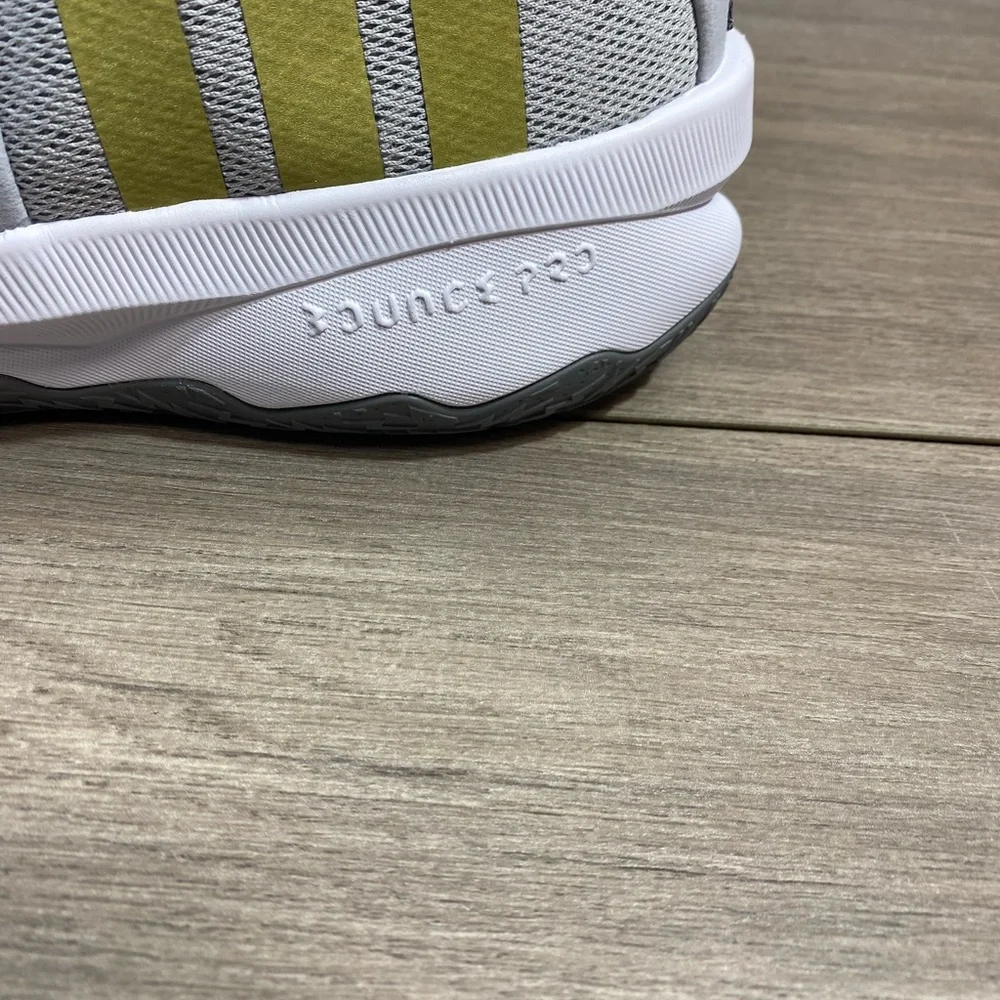 adidas Dame Basketball Shoe Men's Light Gray/Gold New without Box size 11 - Picture 10 of 16